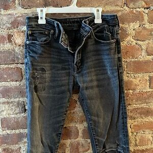 Black American eagle jeans size 30/34